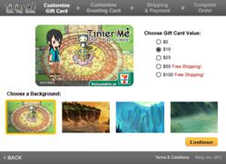 Rixty uses a patent-pending process to add a player’s username and avatar image to a reusable gift card.
